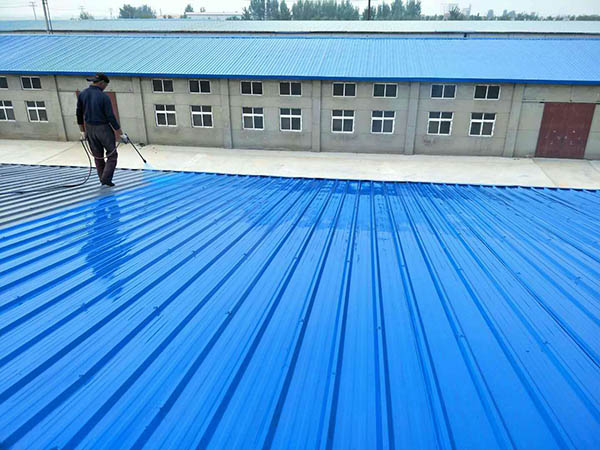 青河 彩钢瓦喷漆翻新工业厂房、仓库